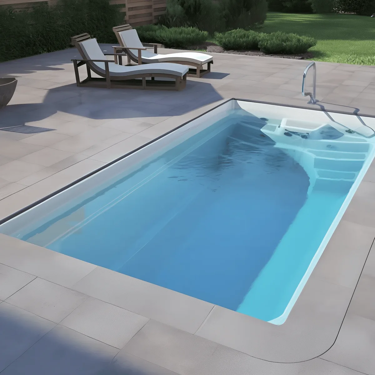 Композитный бассейн Laguna 5 — вид сверху в Анапе