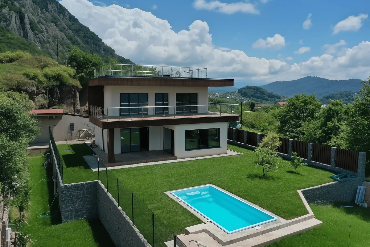 Композитный бассейн Laguna 6 — визуализация в Анапе