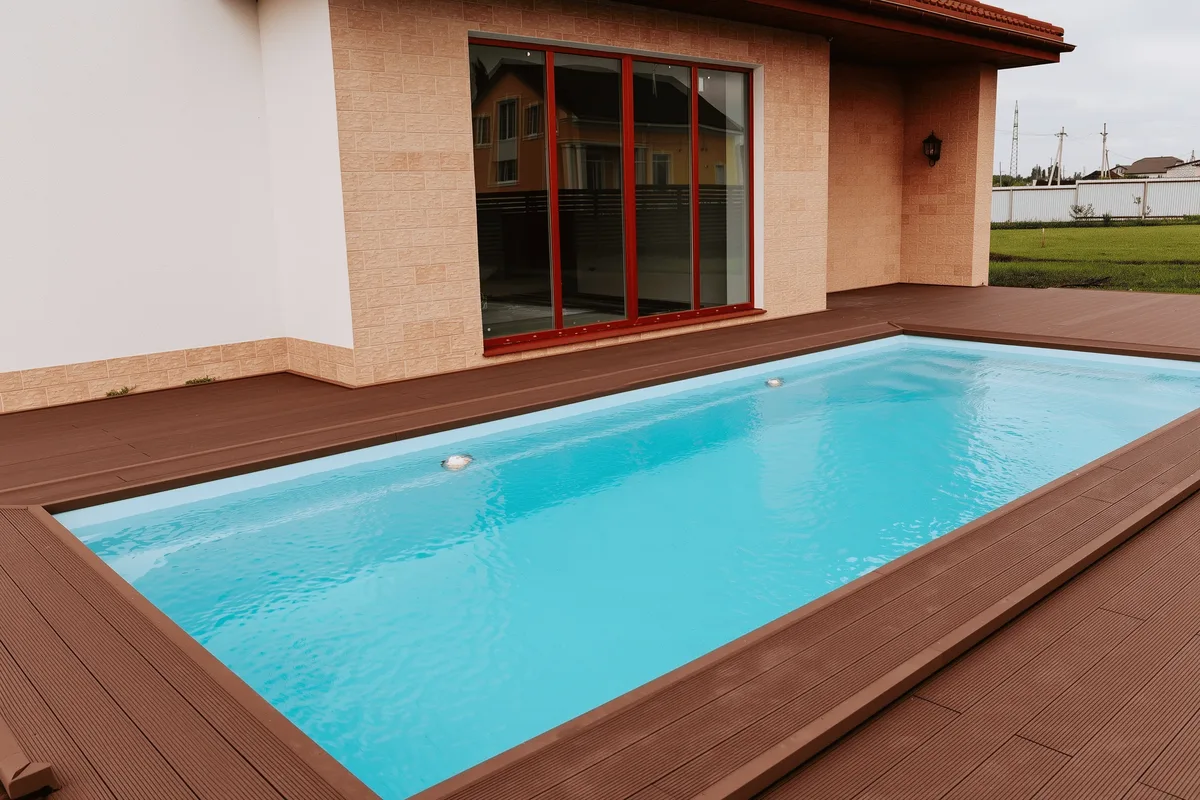 Композитный бассейн Laguna 8 — вид сверху в Анапе