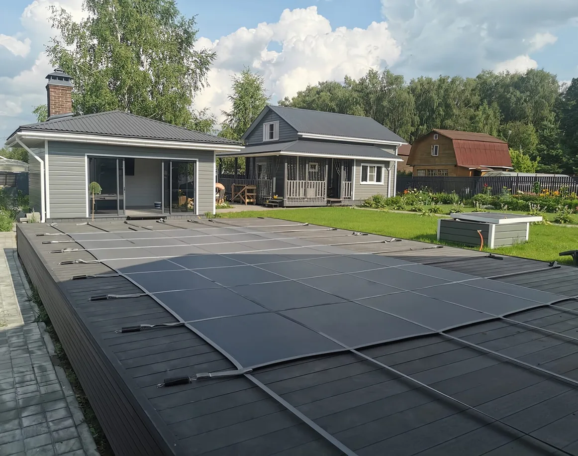 Покрывало для бассейна Laguna Cover Mesh в Анапе