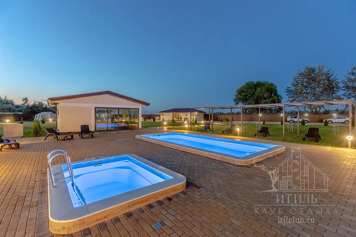 Композитная купель Laguna 3 — установка в Анапе