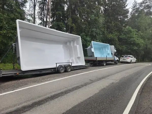 Доставка бассейна в Анапе